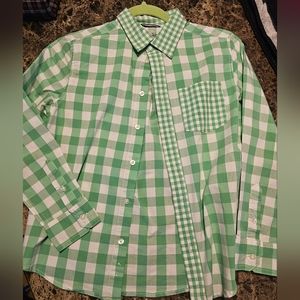 Boys, Wonder Nation, Size LG 10-12 button down shirt
